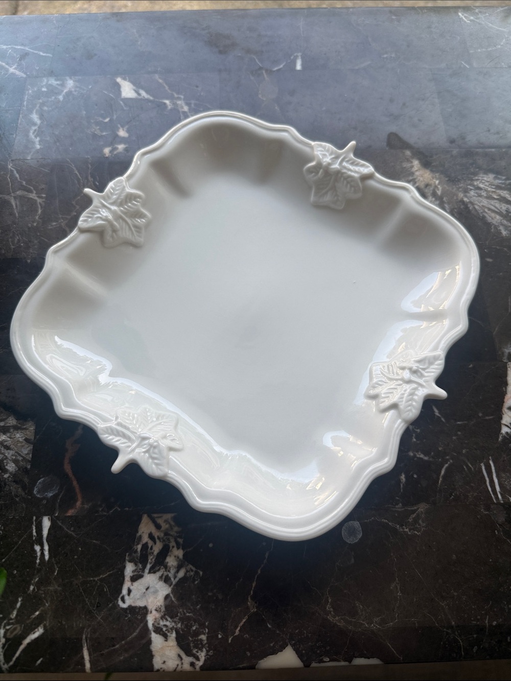 Grace’s Teaware white platter